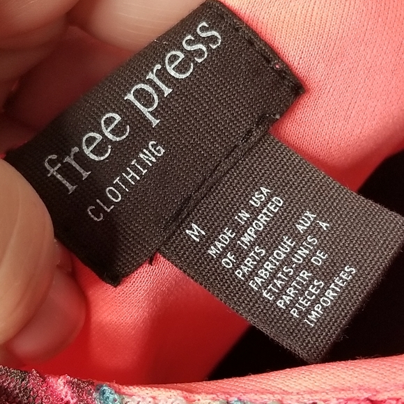 Free Press ruched mesh crop top floral - Picture 10 of 10